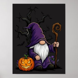 Halloween Tomte Affisch