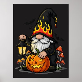 Halloween Tomte Affisch