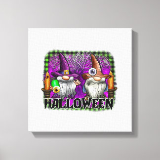 Halloween Tomte Canvastryck
