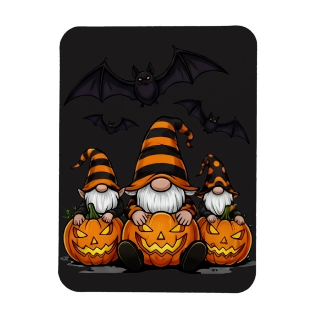 Halloween Tomte Magnet (Vertikal)