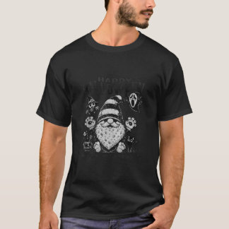 Halloween Tomte och en spöklik spök kostym fest T Shirt