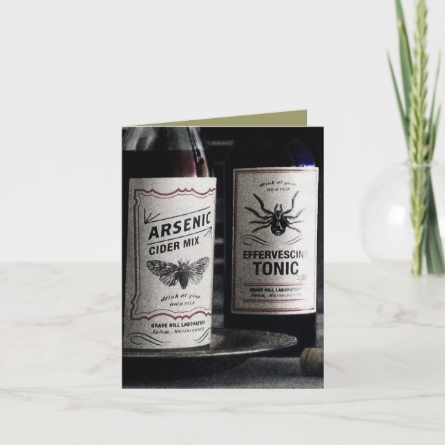 Halloween Tonic ~ Card Kort (Framsida)