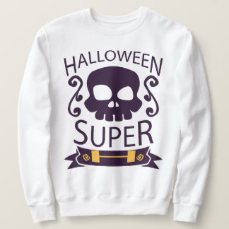 Halloween Toppen T-Shirt i Trending Lång Ärmad Tröja