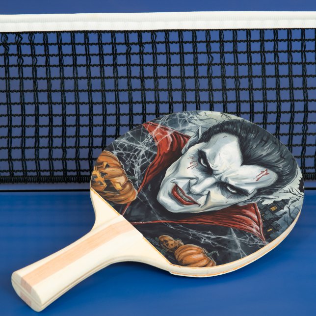 Halloween, törstig vampyr  pingisracket (Insitu)