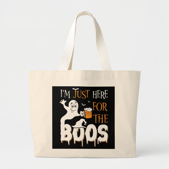 Halloween Tote Bag Jumbo Tygkasse (Framsidan)