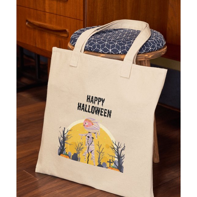 Halloween Tote Bag | Trendig Modisk Bags Tygkasse (Skapare uppladdad)