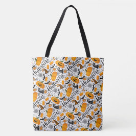 Halloween Tote Bag Tygkasse