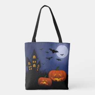 Halloween Tote Bag Tygkasse