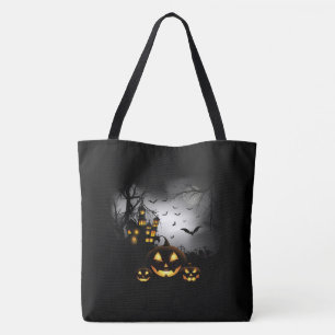 Halloween Tote Bag Tygkasse