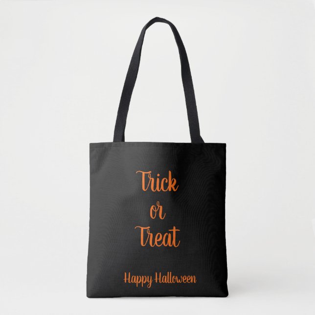 Halloween Tote Bag Tygkasse (Framsida)