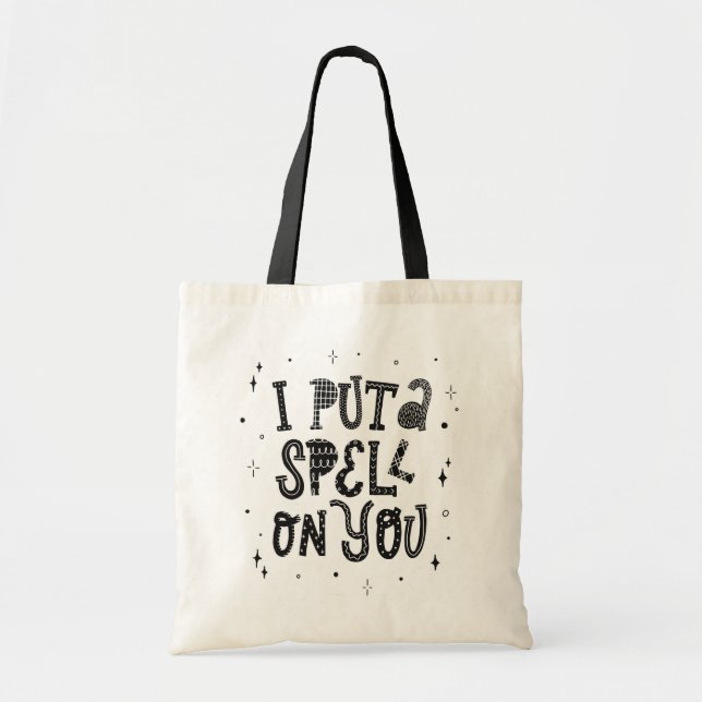 Halloween Tote Bag Tygkasse (Framsidan)