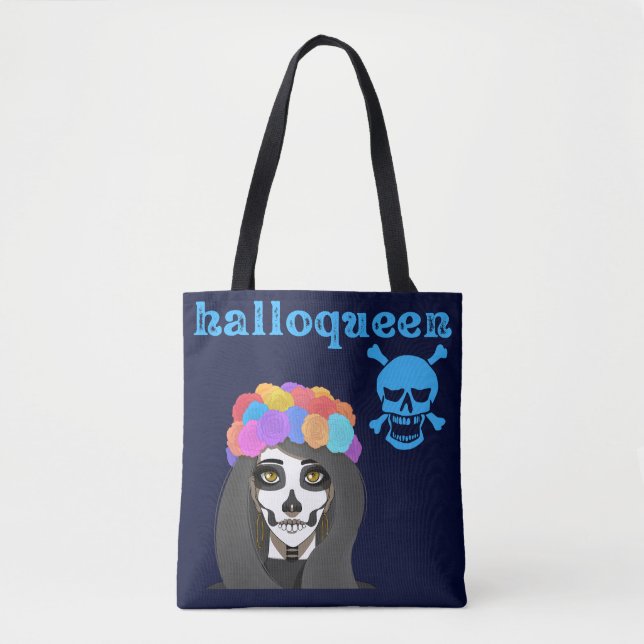 Halloween tote bag tygkasse (Framsida)