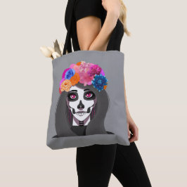 Halloween tote bag tygkasse