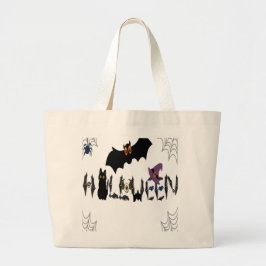Halloween Tote bags 01 Jumbo Tygkasse