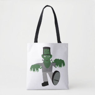 HALLOWEEN TOTE FRANKENSTEIN TYGKASSE