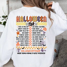 Halloween Tour Trick eller Behandla Spooky T Shirt