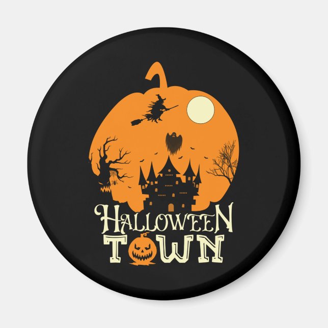 Halloween Town Magnet (Framsidan)