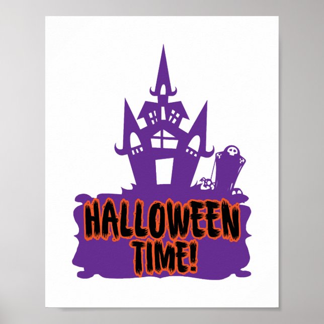 Halloween Town Poster (Framsidan)