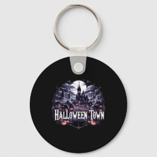 Halloween Town Skeleton Ghost Pumpkin Halloween ti Nyckelring