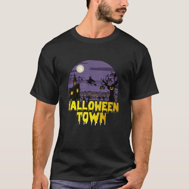 Halloween Town T Shirt (Framsida)