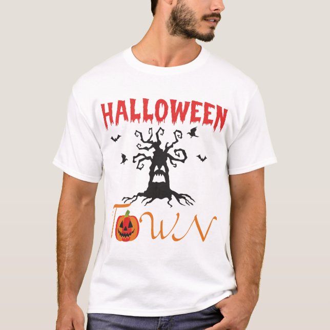 Halloween Town T Shirt (Framsida)