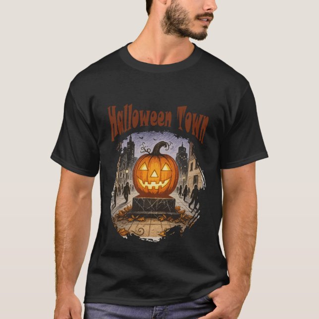 Halloween Town T Shirt (Framsida)