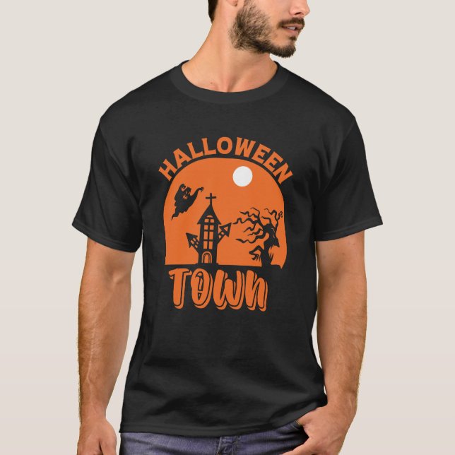Halloween Town T Shirt (Framsida)