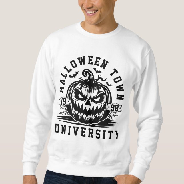 HALLOWEEN TOWN UNISEX SWEATSHIRT (Framsida)
