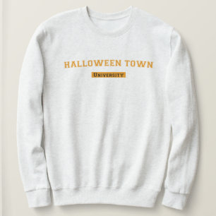 Halloween Town Universiteten White Sweatshirt Kvin T Shirt