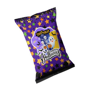 Halloween Treat Chip Bag Wrappers Party favors Anteckningsblock