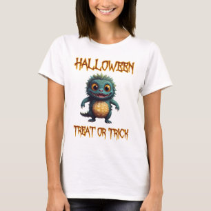 Halloween Treat eller Trick T Shirt