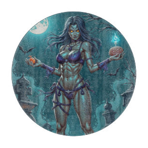 Halloween Treat eller Zombie Girlkompis w Brains
