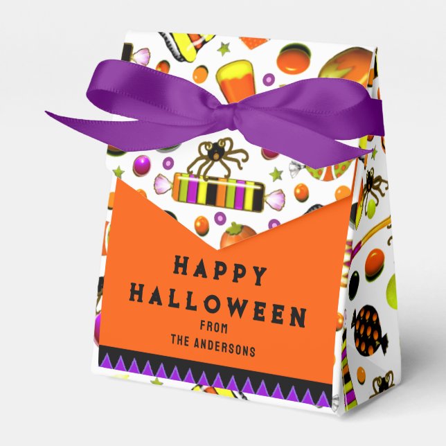Halloween Treats favoritruta Presentaskar (Framsidan Sidan)
