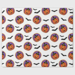 Halloween Treats Jack-O-Lantern Cookie & Fladdermu Presentpapper