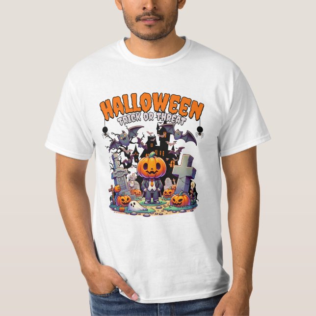 Halloween-trick eller hot t shirt (Framsida)