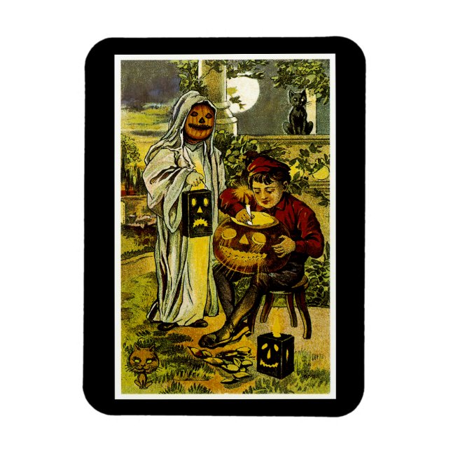 Halloween Trick eller Treaters Magnet (Vertikal)