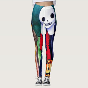 Halloween Trick eller TreatLeggings Leggings