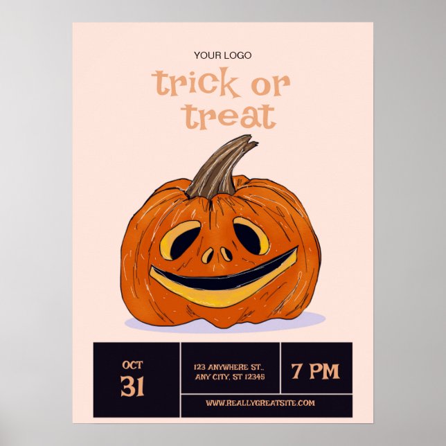 Halloween Trick Or Treat-fest, Halloween Night  Poster (Framsidan)