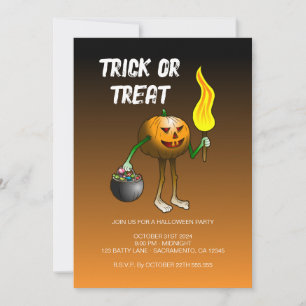 Halloween Trick or Treat-fest inbjudan