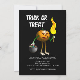 Halloween Trick or Treat-fest-inbjudan Inbjudningar
