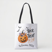Halloween Trick or Treat Yo' Self Tote på svenska