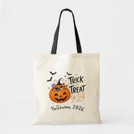 Halloween Trick or Treat Yo' Self Tote på svenska Tygkasse