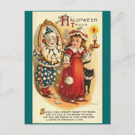 Halloween Tricks Vykort
