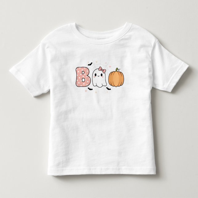 Halloween-tröja för små flickor t shirt (Framsida)