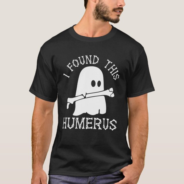 Halloween-tröja Jag hittade detta Humöriga Spöke T Shirt (Framsida)