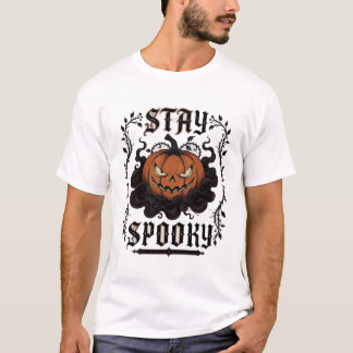 Halloween-tröja med spöklik pumpa 🎃 t shirt