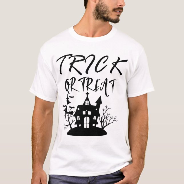 Halloween-tröjor, Halloween-fest  T Shirt (Framsida)