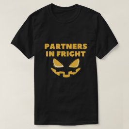 Halloween-tröjor med Partners in Fright T Shirt