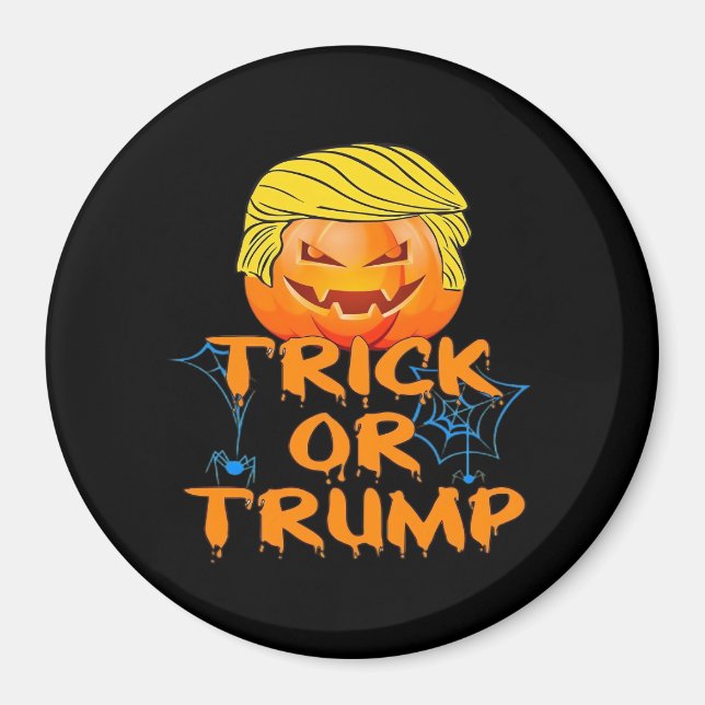 Halloween Trumpkin Classic Magnet (Framsidan)