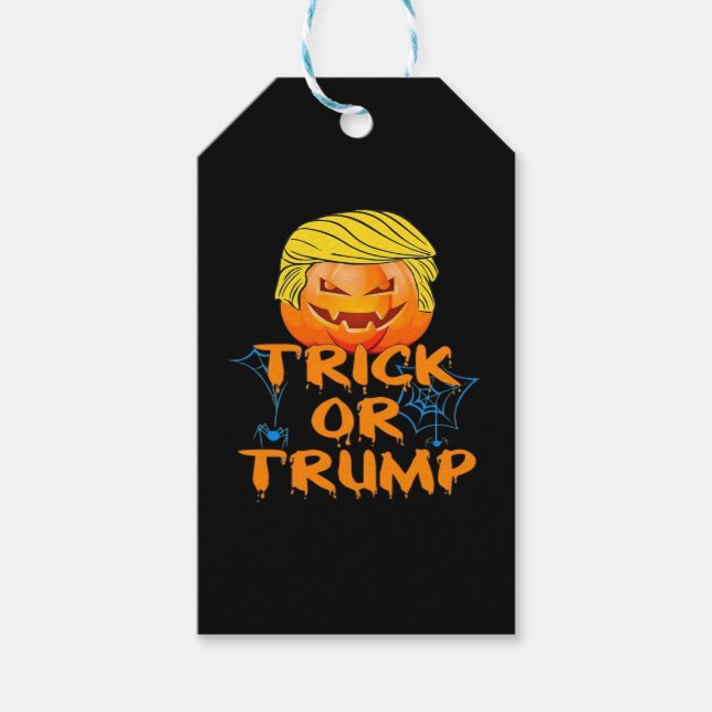 Halloween Trumpkin Classic Presentetikett (Framsidan)